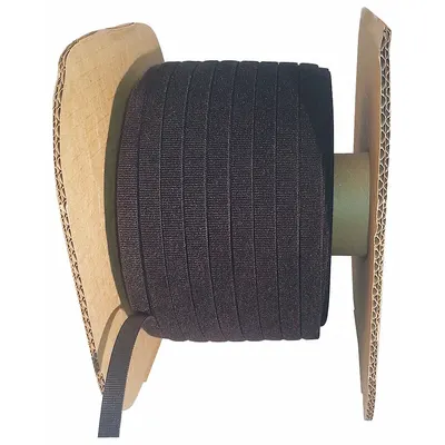 RIP-TIE Hook-and-Loop Cable Tie Roll: 600 ft Lg, 0.5 in Wd, 50 lb Tensile Strength - Cut to Length Hook-and-Loop Cable Tie Rolls