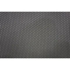 This chemical-resistant PVC Type 1 perforated sheet measures 0.125 in thick, 8 ft long, and 48 in wide. It features 0.125 in diameter round holes in a staggered pattern. Commonly used for ventilation panels, protective covers, and filtration screens in industrial environments where chemical resistance is required.