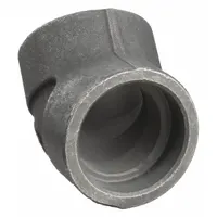 This ANVIL socket weld elbow is a high-pressure pipe fitting with 1 1/4 in female socket connections on both ends. Rated for a maximum operating pressure of 1,500 psi at 150° F, it is used in piping systems to change flow direction, such as in hydraulic lines, steam systems, and process piping