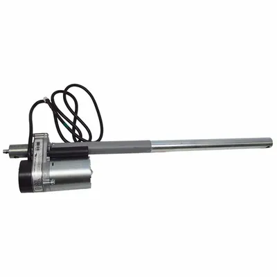 ALCO Head Actuator for Joerns Care Ultra Hi-Lo Beds, Silver, Metal, MPN 39001520 - Actuators for Healthcare Beds