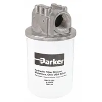PARKER Hydraulic Spin-on Filter: 50 gpm Max. Flow, 150 psi Max. Pressure, Paper (MPN 50AT125CBPCN20H)