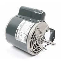 This motor is a replacement component for commercial ovens, designed to drive internal mechanisms such as fans or rotisseries. It is intended for use in foodservice cooking equipment to restore original functionality