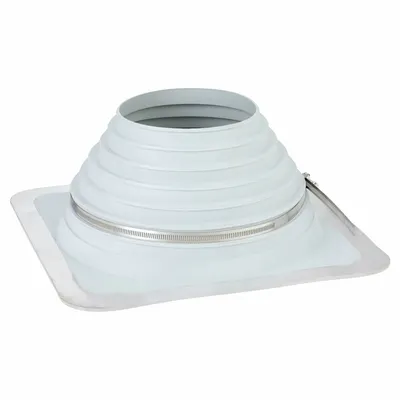 PORTALS PLUS Rectangular-Base Boot, Square Base, For 1 Pipe, EPDM Collar - Rectangular-Base Boots