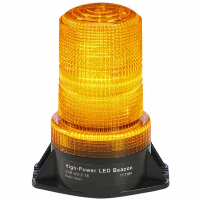 FEDERAL SIGNAL Amber LED Vehicle Flashing Beacon - Vehicle Flashing Beacons