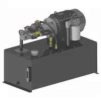 MONARCH Hydraulic Power Unit: 10 gpm, 1,500 psi Max. Pressure, 10 hp, 30 gal Reservoir Capacity (MPN ZTJ000648)