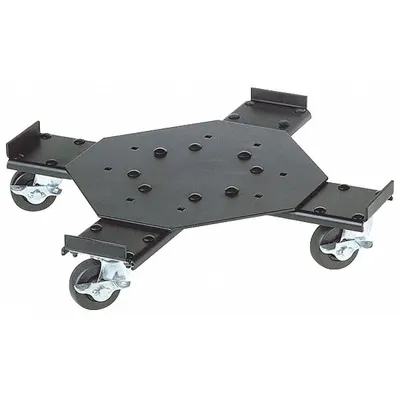 PIG Drum Dolly: 800 lb Load Capacity, For 55 gal Container Capacity - Adjustable Cross-Brace Drum Dollies