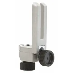 This adjustable router guide is designed for use with MAKITA RT0701C and XTR01 routers. It provides a guided edge for precise trimming operations in woodworking and cabinetry applications. The single-piece accessory enables accurate cuts along workpieces.