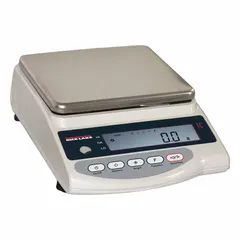 This electric-powered industrial balance provides 0.1 g readability and weighs in carats (ct). It is suited for precise weighing tasks in dry indoor industrial or commercial environments. The balance measures 5 5/8 in x 6 3/4 in and is not rated for washdown or wet conditions.