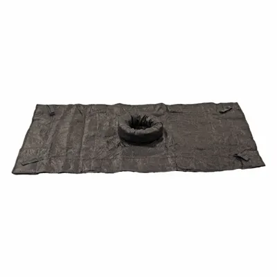 ULTRATECH Inlet Guard: Oil/Sediment, 4 1/2 in dia x 36 in L x 24 in W x 0 in H - Magnetic Street Drain Filters