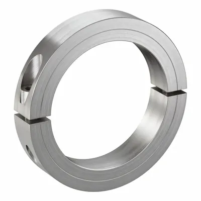CLIMAX METAL PRODUCTS Stainless Steel Recessed-Screw Shaft Collar - Stainless Steel Recessed-Screw Shaft Collars