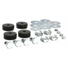 This hardware kit is a replacement component for HVACR fans, filters, and ventilation systems. It is compatible with manufacturer part number QVEF225 and provides necessary mounting or assembly hardware for maintenance or repair.