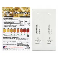 INDUSTRIAL TEST SYSTEMS Test Strips: Total Hardness, 0 to 1,000 ppm Total Hardness, Strip, 30 Tests (MPN 481108)