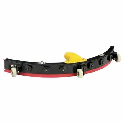 TENNANT Squeegee Frame: Plastic, 3/8 in Overall Wd, 18 1/8 in For Machine Size - Replacement Squeegee Blades for Floor Cleaning Machines
