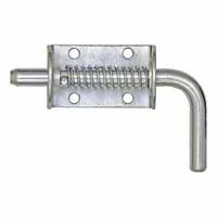 Spring Latch: 2 3/8 in Handle Lg, Carbon Steel, 1/2 in Bolt Wd, 1 in Bolt Lg, Bolt-On Mounting (MPN B2595SH4)