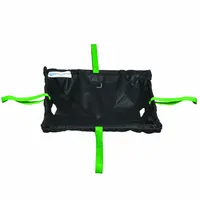 This adjustable-frame street drain filter captures floatables from stormwater runoff. It measures 32 inches long by 32 inches wide with a 1/2-inch height. The insert is installed in street drains to filter debris before it enters drainage systems