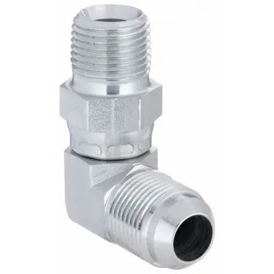 AEROQUIP 2249-8-10S NPTF-to-JIC Steel Hydraulic Hose Adapter - NPTF-to-JIC Steel Hydraulic Hose Adapters