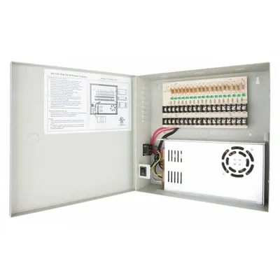 VITEK Power Supply: No Inputs Included, No Outputs Included, Power Supplies, 18 Channels - Video Surveillance Power Supplies & Power Converters