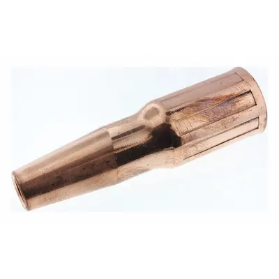 AMERICAN TORCH TIP Nozzle: 3/8 in Bore Dia, Tapered, Flush To 1/16 in Tip Recess, 23T-37F - 23 Series Nozzles