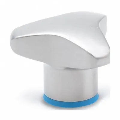 JW WINCO Hygienic 3-Arm Knob with Threaded Hole - Hygienic 3-Arm Knobs with Threaded Hole