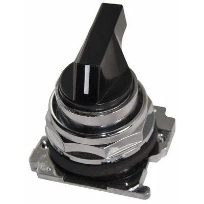 EATON Long-Handled Selector Switch: 30 mm Panel Mount Size, 4 Positions, 7 Cam - Selector-Switch Operators