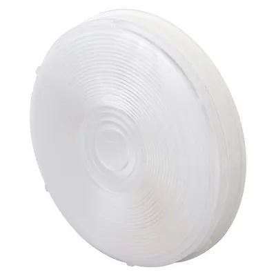 GROTE Back-Up Light: Incandescent, Backup/Reverse Light, White, Round, 4 5/16 in Overall Dia - Backup/Reverse Lights