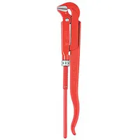 KNIPEX Pipe Wrench: Alloy Steel, 5 1/8 in Jaw Capacity, Serrated, 29 in Overall Lg, I-Beam (MPN 83 10 040)