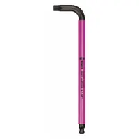WERA Hex Key: 1 Ball Ends, 5/16 in Tip Size, SAE, Long, Alloy Steel, Black Oxide, L, 2 Tips (MPN 05022637001)