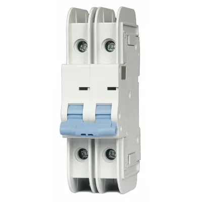 Dayton C-Curve 2-Pole UL489 DIN Rail-Mount Miniature Circuit Breaker - C-Curve, 2-Pole UL489 DIN Rail-Mount Miniature Circuit Breakers