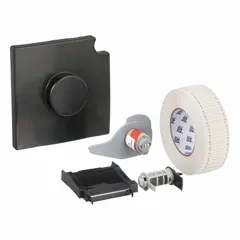 White polypropylene precut rectangular tags on rolls, each tag measuring 5/32 in x 1 3/16 in with a 1 1/8 in width. Matte finish, indoor use only, compatible with BMP61 printer series. 3,000 tags per roll. Used for asset tagging, cable marking, and general industrial labeling.