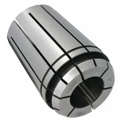 Standard TG150 collet for precision tool holding in machining operations such as milling, drilling, and reaming. Designed to securely grip cutting tools with a 1-7/64 inch shank diameter, ensuring concentricity and reducing runout for accurate work.