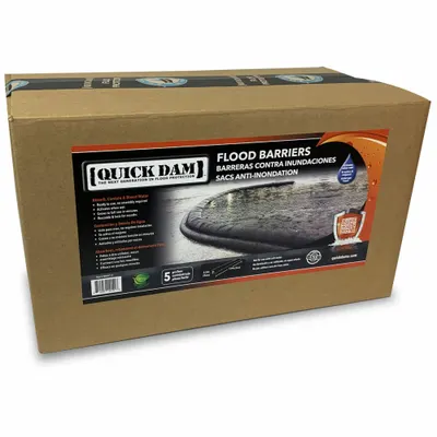 QUICK DAM QD617-5 Water-Activated Flood Barrier - Water-Activated Flood Barriers
