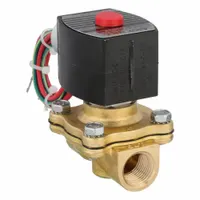 REDHAT Solenoid Valve: 2-Way, Normally Closed, 1/2 in Pipe Size, 110V AC/120V AC, High Flow (MPN EF8210G007)