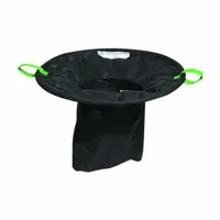 This adjustable-frame street drain filter captures floatables from stormwater runoff. The 30-inch diameter unit fits standard drain openings and filters debris and sediment. Suitable for municipal and industrial drainage systems