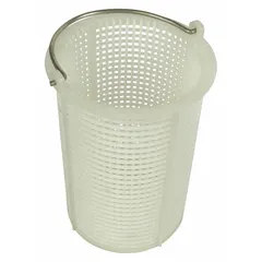 Replacement strainer basket for pool and spa pumps, compatible with Part # 5PXF4/5PXF5. Captures debris to protect the pump impeller and maintain filtration in water circulation systems.