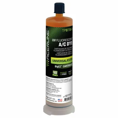 TRACERLINE TP9770-8 A/C Dye Refill Cartridge, 8 oz, R-1234yf/R-134a - A/C Dye Refills