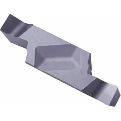 Indexable insert for grooving, parting, and profiling operations on CNC lathes and turning centers. Suitable for machining various materials in applications requiring tight tolerances and surface finish.
