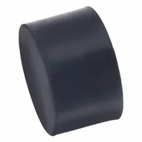 Cylindrical vibration-isolating mount with a natural rubber body. Female x non-threaded style for installation without threaded fasteners. Reduces transmitted vibration and noise from rotating or reciprocating machinery such as pumps, compressors, and conveyors