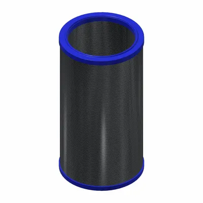 SOLBERG Discharge Silencer: 150 psi Max Op Pressure, 220°F Max Op Temp - Pneumatic Exhaust Silencer/Muffler Replacement Elements