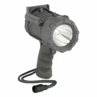 Waterproof Spotlight: Rechargeable, 700 lm Max., 2.5 hr Run Time at Max. Brightness, 440 m Max Beam