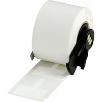Wraparound Label: T-Shaped, 1 3/16 in x 25/32 in, Polypropylene, White ( Matte) (MPN M6-1-425-FT)