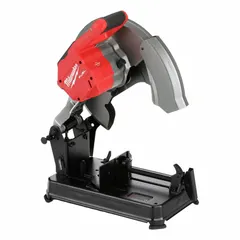 This cordless cut-off machine operates on 18V DC power and delivers a maximum blade speed of 4,000 RPM. Designed for metal cutting, it offers a 5-inch round cut capacity at 0 degrees. Suitable for fabrication, construction, and maintenance tasks such as cutting rebar, angle iron, and pipe.