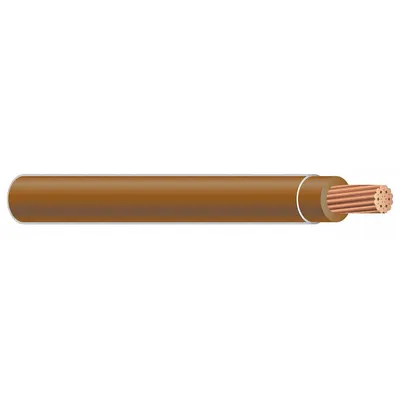 SOUTHWIRE 12 AWG XHHW/XHHW-2 Copper Building Wire, 600 V, Brown, 500 ft - Copper XHHW/XHHW-2 Building Wires