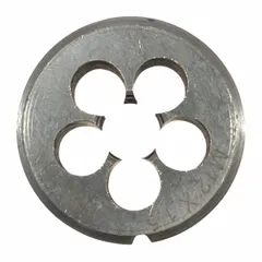 Solid power tool component with 1-1/2" outer diameter and M12x1-1/2 thread. Used as a replacement part for compatible power tools in maintenance and repair applications.