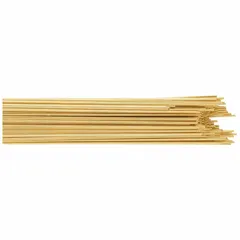 Flux-coated RBCuZn-C brazing rod, 0.094 inches in diameter and 36 inches long, supplied in a 4 lb pack. Designed for low-fume brazing of steel, copper, and brass in HVAC, plumbing, and industrial piping applications.