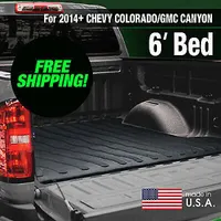 Truck Bed Mat: Rubber, Insert Installation Method, 53 in Lg, 72 in Wd (MPN TM634BAGGED)