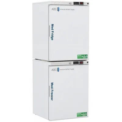 AMERICAN BIOTECH SUPPLY Pharmacy Refrigerator-Freezer, 5.2 cu ft, Manual Defrost - Pharmacy Refrigerator-Freezers