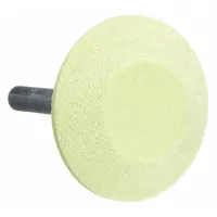 Ceramic mounted point with 80 grit and A36 shape, designed for cool-cutting precision material removal on stainless steel and nickel alloys. Suitable for deburring, blending, and finishing in industrial applications such as tool and die making