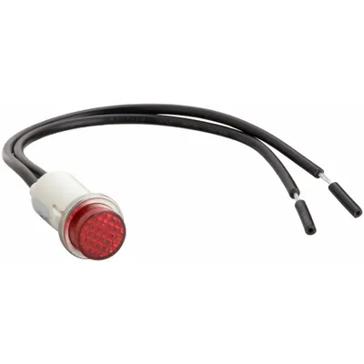 OEM Raised Panel Light: 12 mm Panel Mounting Hole Dia - Incandescent Indicator Pilot Lights