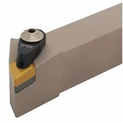 The DORIAN ADDJNR204D is an indexable toolholder for turning and profiling operations on lathes and turning centers. It accepts indexable carbide inserts for external turning, facing, and profiling of workpieces in industrial metal-cutting applications.