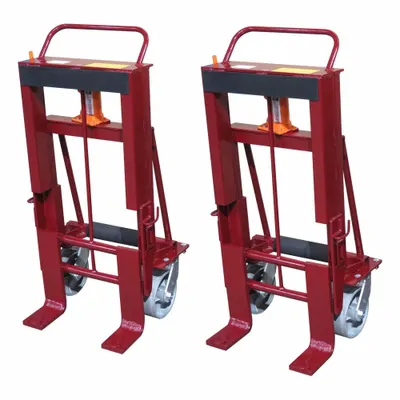 WESCO 260089 Hydraulic-Lift Machinery & Equipment Mover with Dual-Forks - Hydraulic-Lift Machinery & Equipment Movers with Dual-Forks
